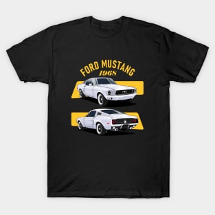 Mustang 1968 classic cars T-Shirt